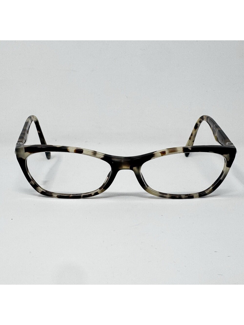 Prada VPR 15P UAO-1O1 Brown Cream Tortoise Eyeglass Frames 53-16-135